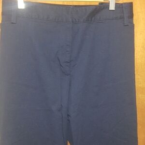 Lands' End Navy Blue Slim Leg Pants